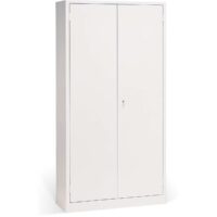 K606203 - ARMADIO IN ACCIAIO VERNICIATO A DUE ANTE BATTENTI
