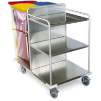 K626113 - CARRELLO PER RACCOLTA E DISTRIBUZIONE BIANCHERIA APERTO