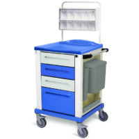 K816417 - CARRELLO MEDICAZIONE SMALL IN TECNOPOLIMERO