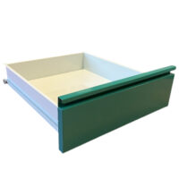 K211080 - CASSETTO IN ACCIAIO VERNICIATO 450X150 H