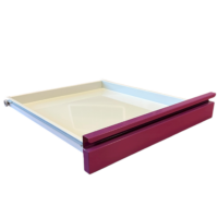 K211079 - CASSETTO IN ACCIAIO VERNICIATO 450X75 H